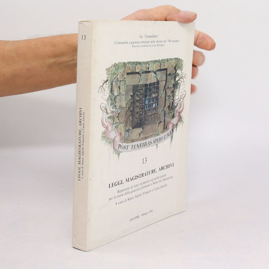 Carla Zarrilli Leggi, magistrature, archivi