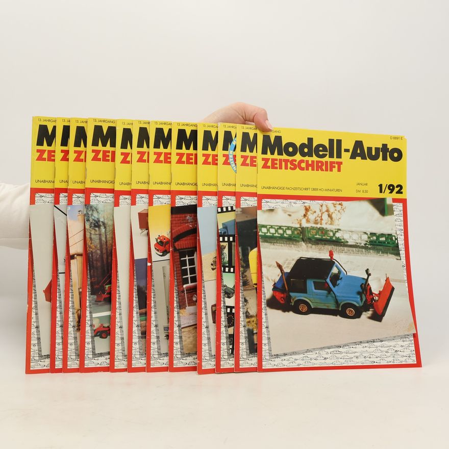 Autorenkollektiv Modell-Auto Zeitschrift 1-12/92