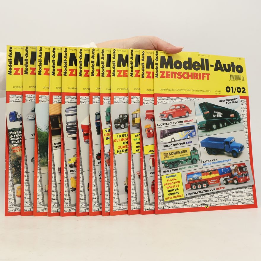 Autorenkollektiv Modell-Auto Zeitschrift 1-12/2002