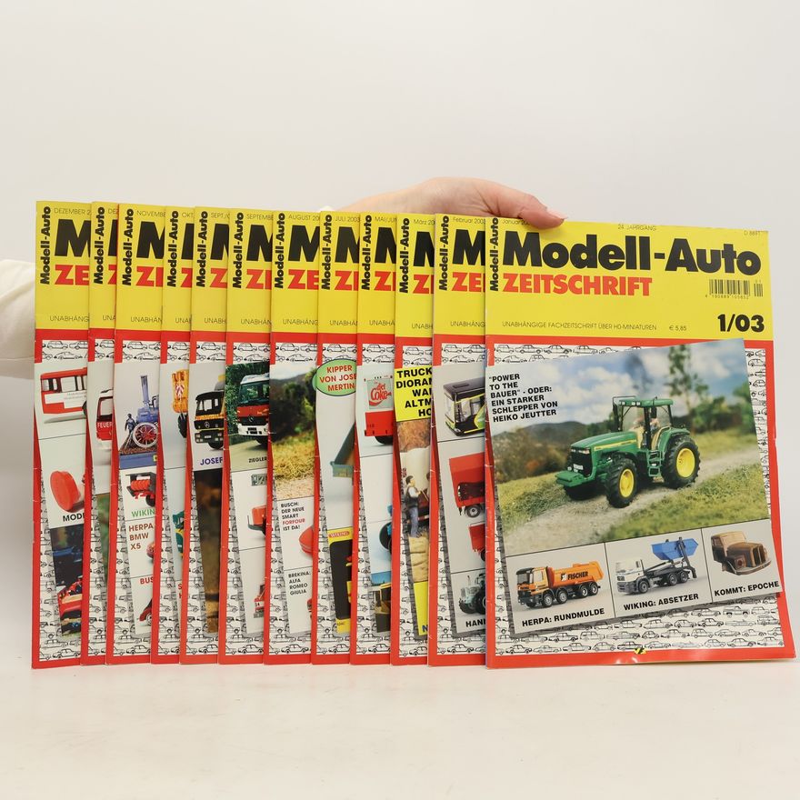 Autorenkollektiv Modell-Auto Zeitschrift 1-12/2003
