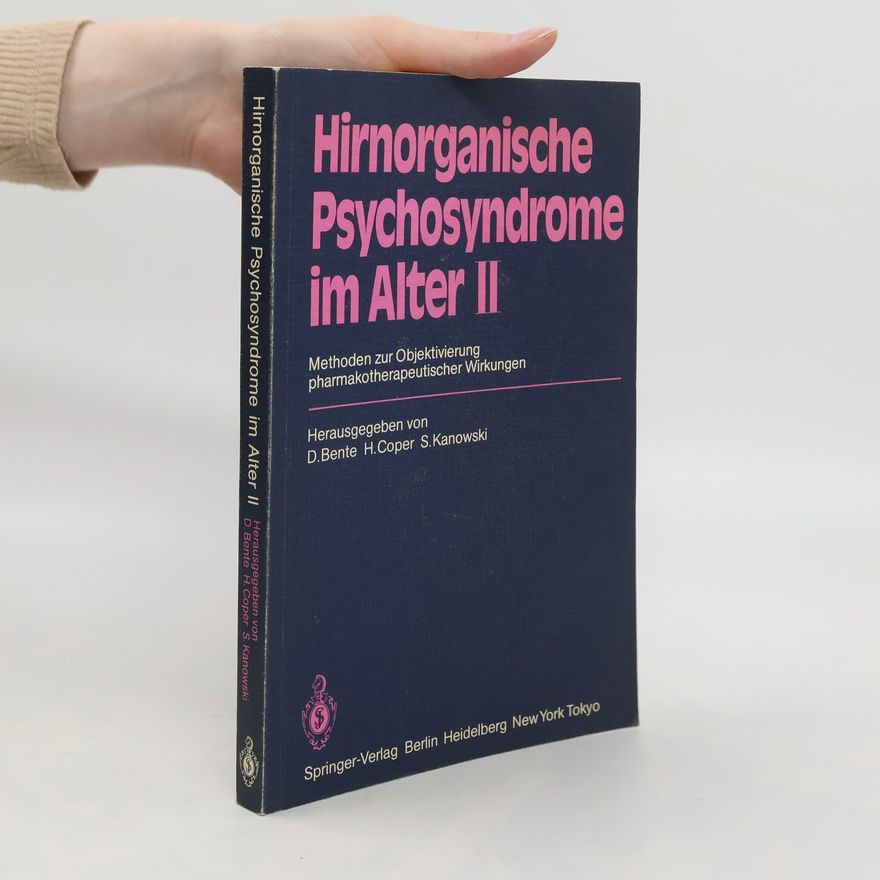 S. Kanowski Hirnorganische Psychosyndrome im Alter II