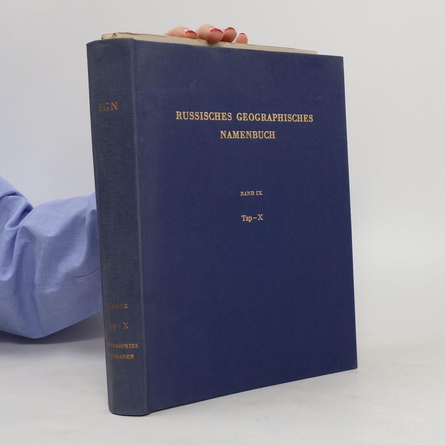 Max Vasmer Russisches geographisches Namenbuch 9