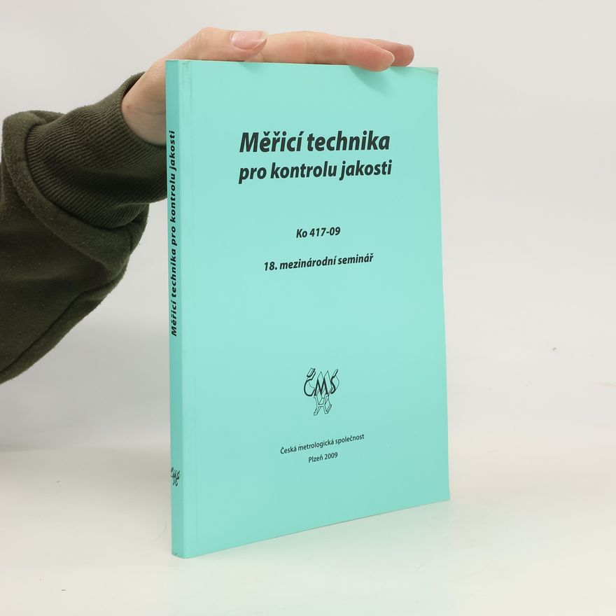 Kolektív autorov Měřící technika pro kontrolu jakosti