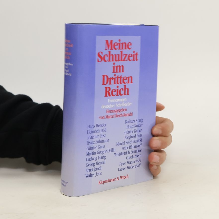 Marcel Reich-Ranicki Meine Schulzeit im Dritten Reich