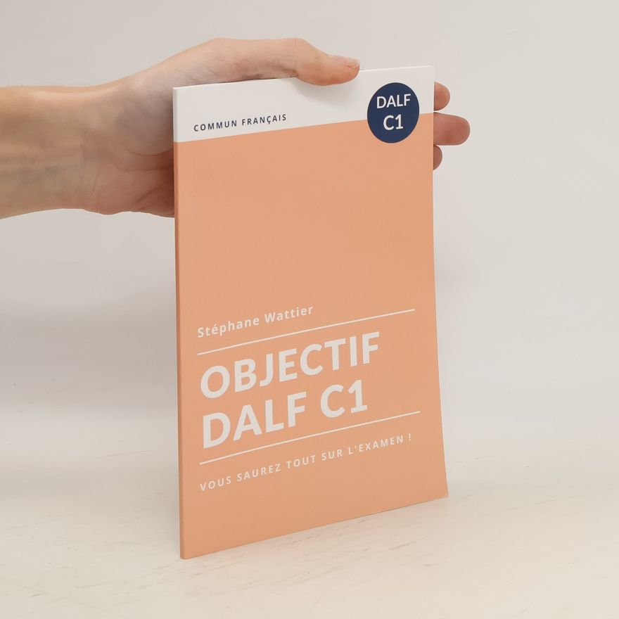 Stéphane Wattier Objectif DALF C1