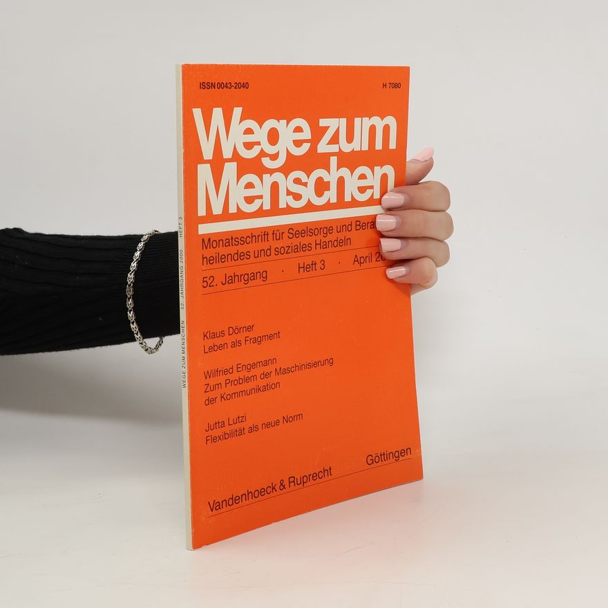 Various authors Wege zum Menschen 52/3/2000
