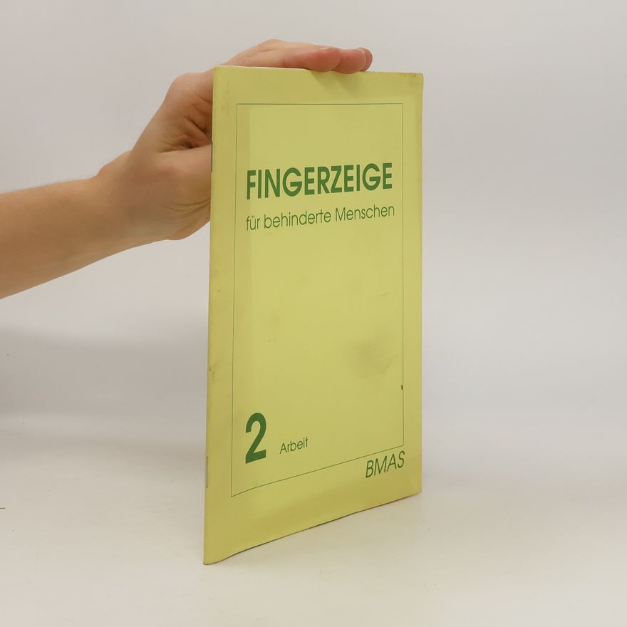 Autorenkollektiv Fingerzeige für behinderte Menschen 2