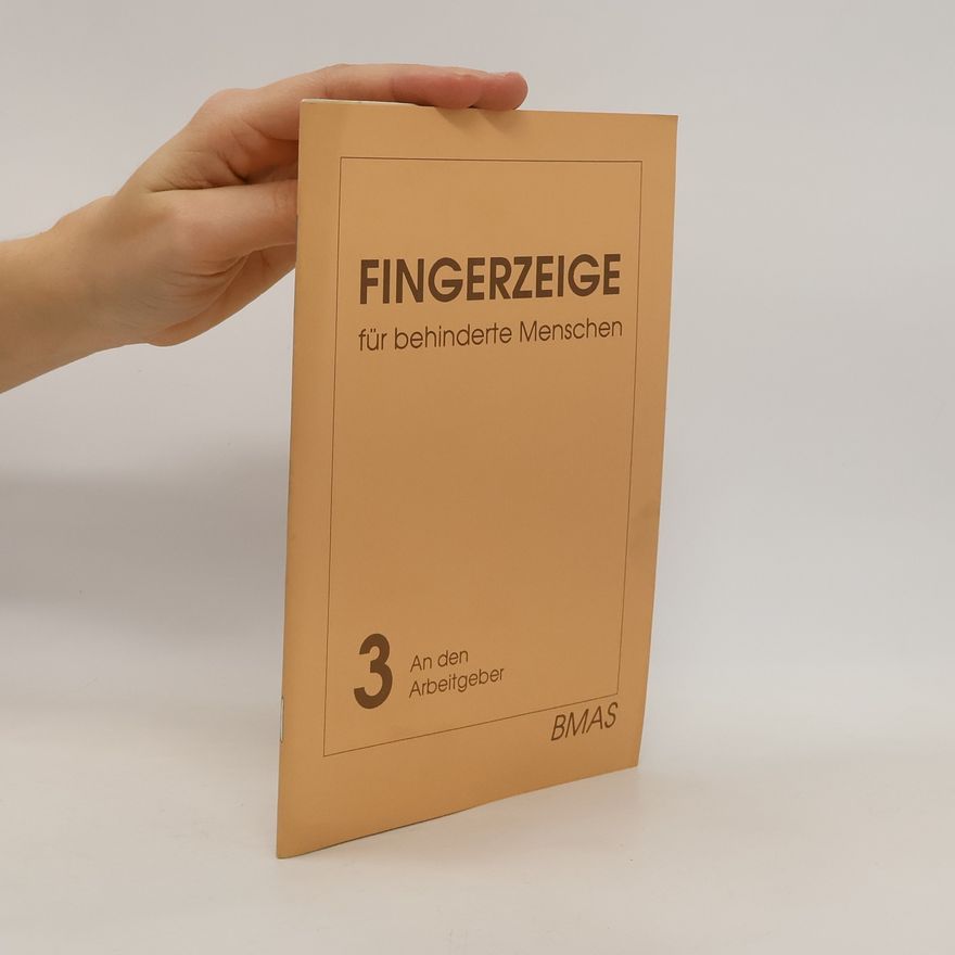 Kolektiv autorů Fingerzeige für behinderte Menschen 3