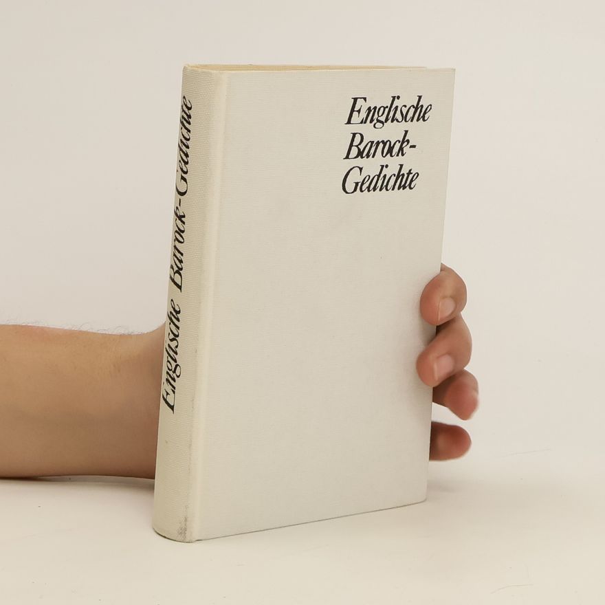 Autorenkollektiv Englische Barockgedichte