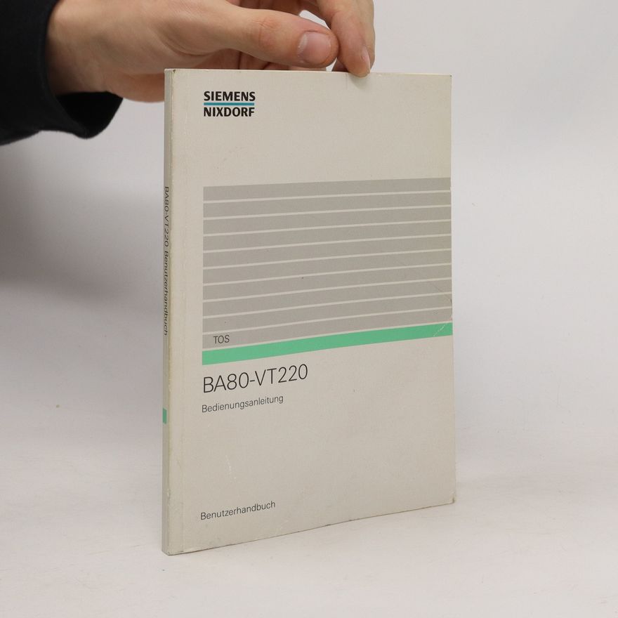 Autorenkollektiv BA80-VT220 Benutzerhandbuch