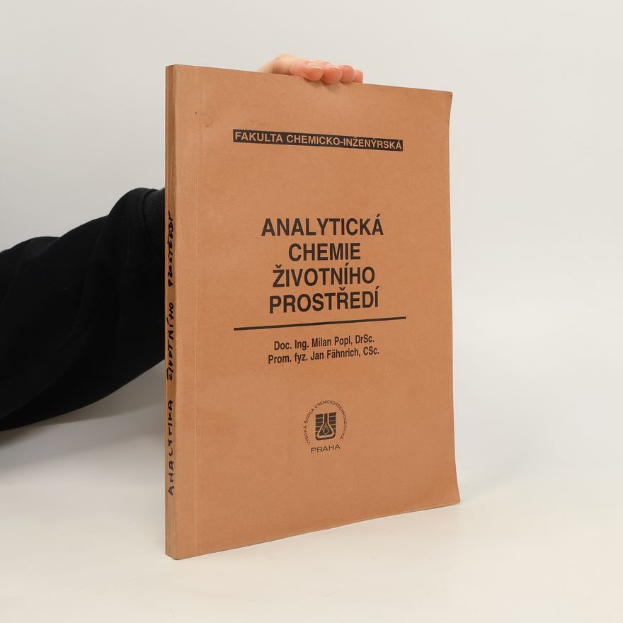 Jan Fähnrich Analytická chemie životního prostředí