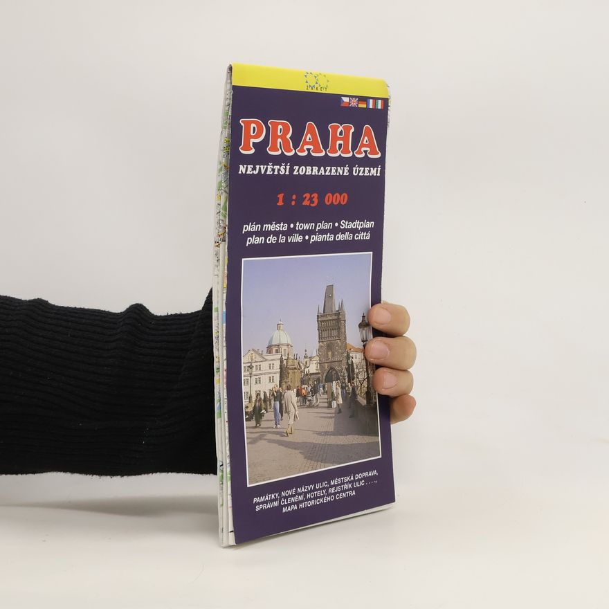 Kolektiv autorů Praha - největší zobrazené území plán města 1:23 000