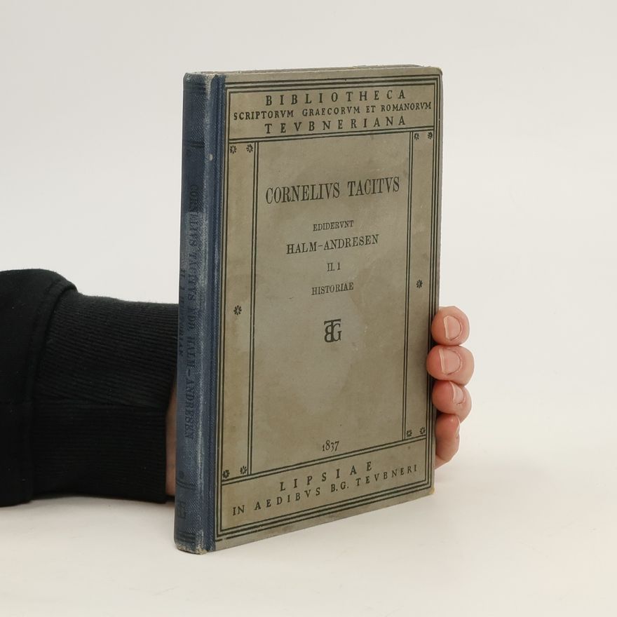 Collectif d'auteurs P. Cornelii Taciti. Libri qui supersunt
