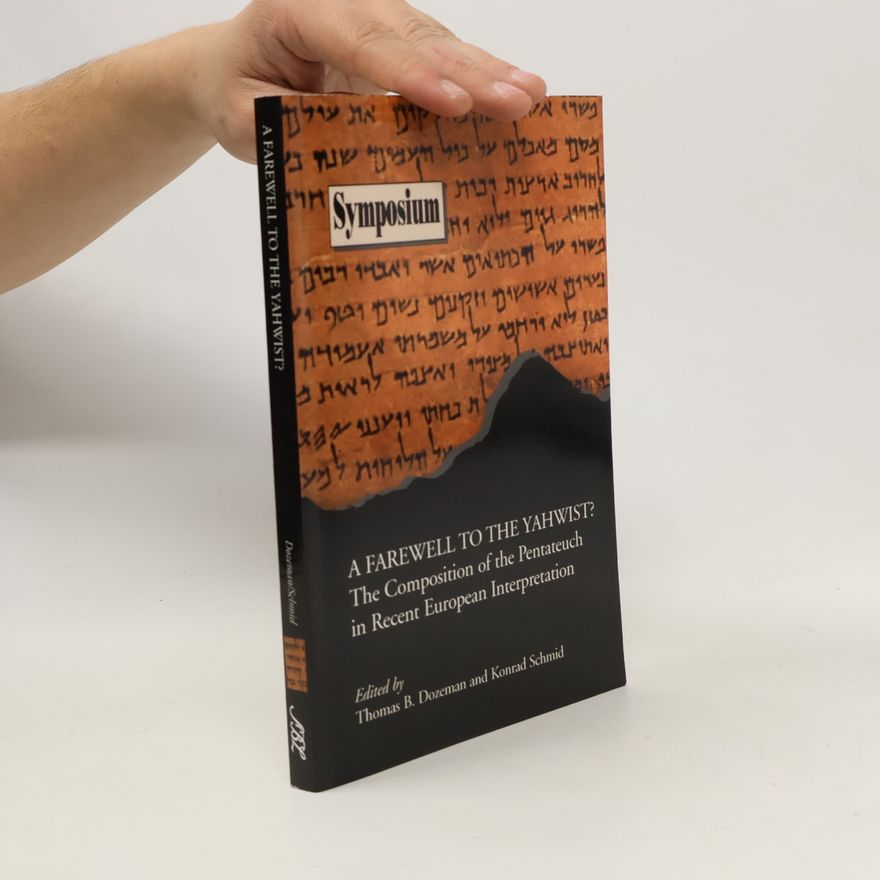 Thomas B. Dozeman A Farewell to the Yahwist?