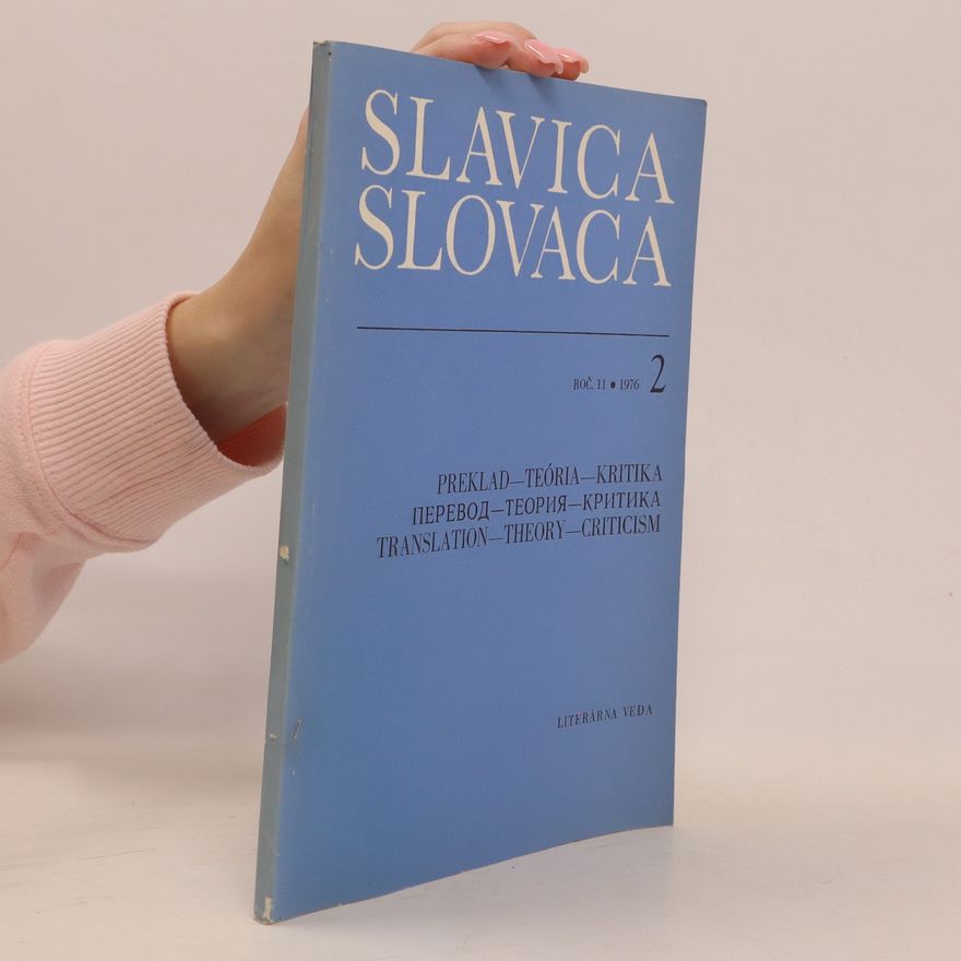 AA.VV. Slavica Slovaca 2, roč. 11