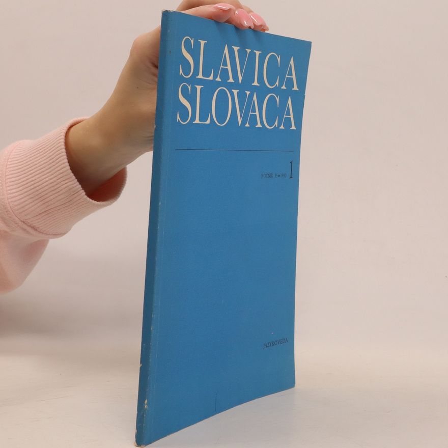 Various authors Slavica Slovaca 1, roč. 15