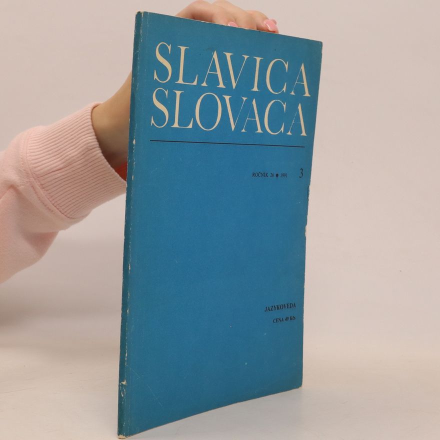 Various authors Slavica Slovaca 3, roč. 26