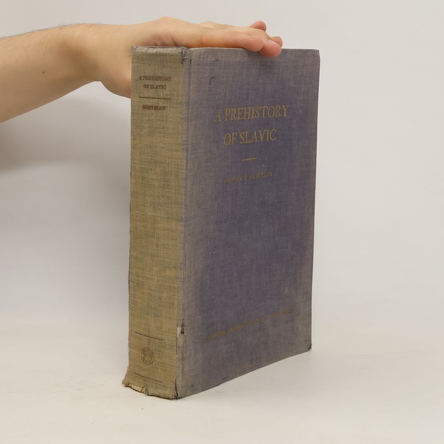 Various authors A prehistory of Slavic
