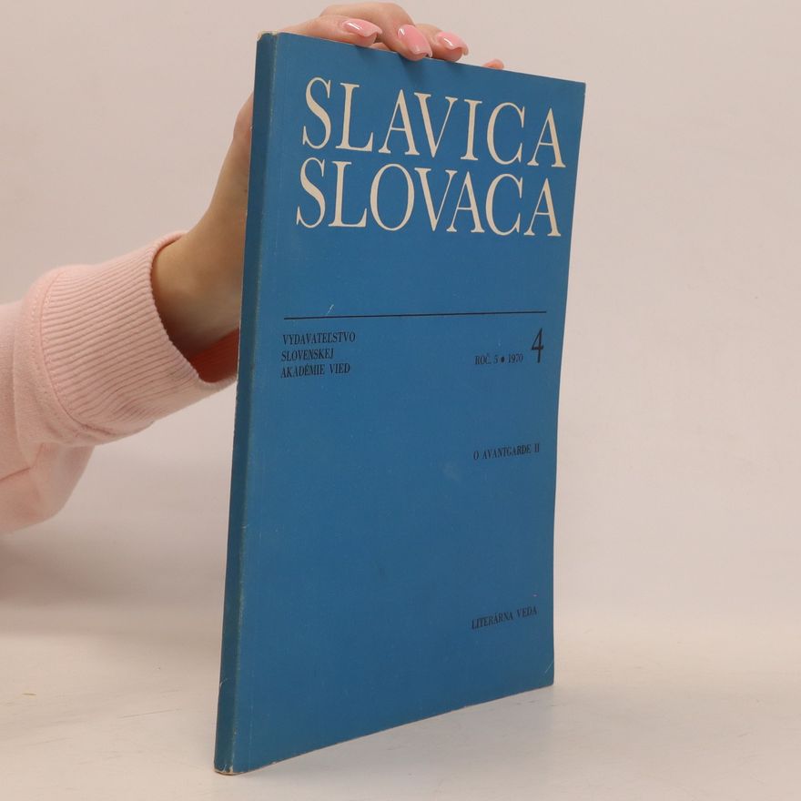 Various authors Slavica Slovaca 4. roč. 5/1970