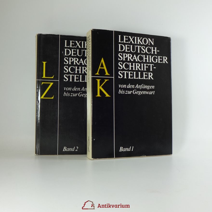 Günter Albrecht Lexikon deutschsprachiger Schriftsteller von den Anfängen bis zur Gegenwart (2 svazky)