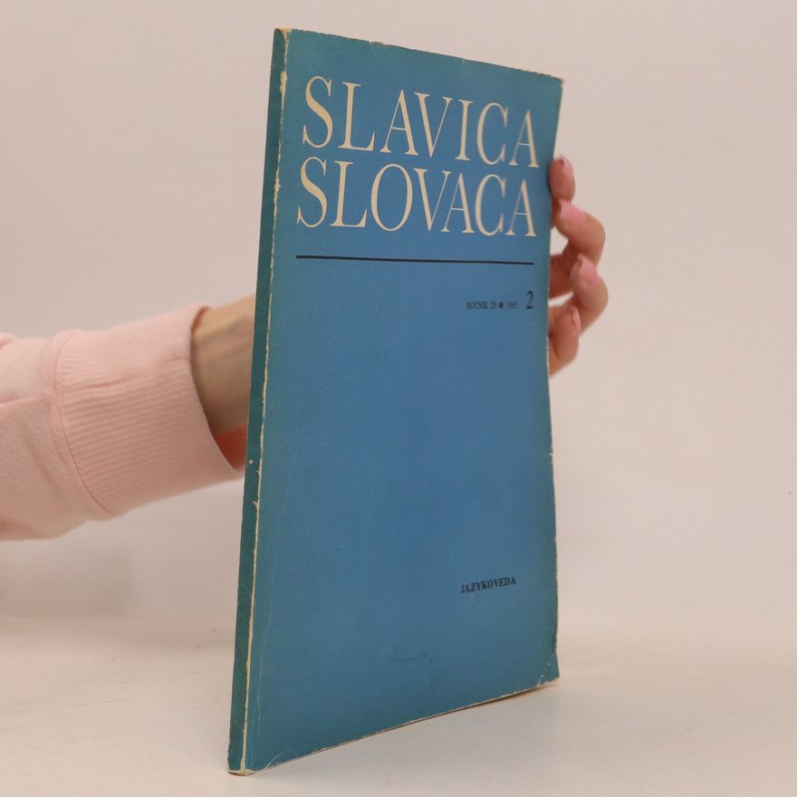 Various authors Slavica Slovaca 2, roč. 20