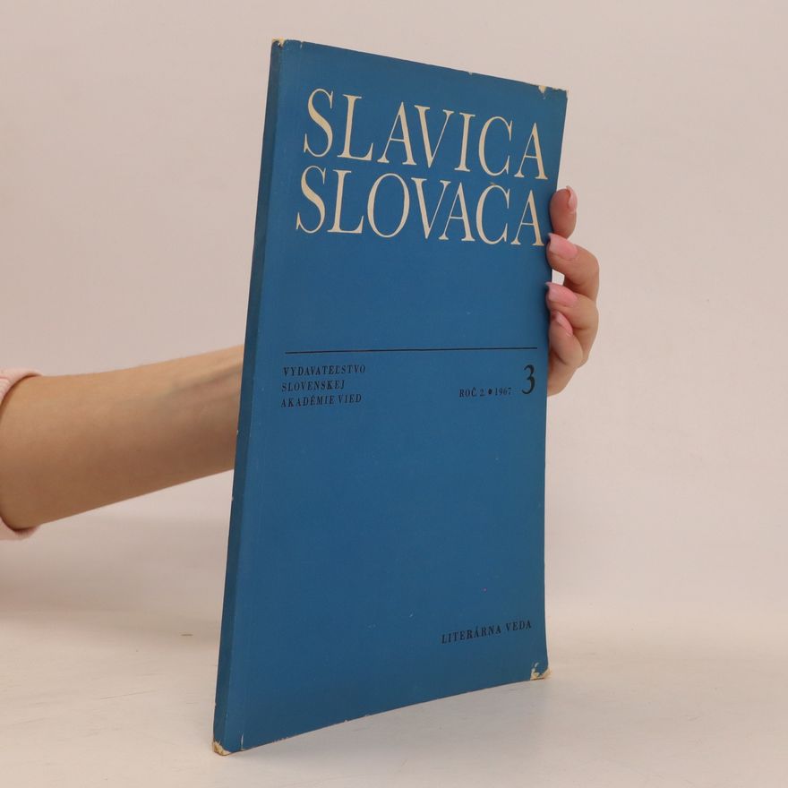 Various authors Slavica Slovaca 3, roč. 2