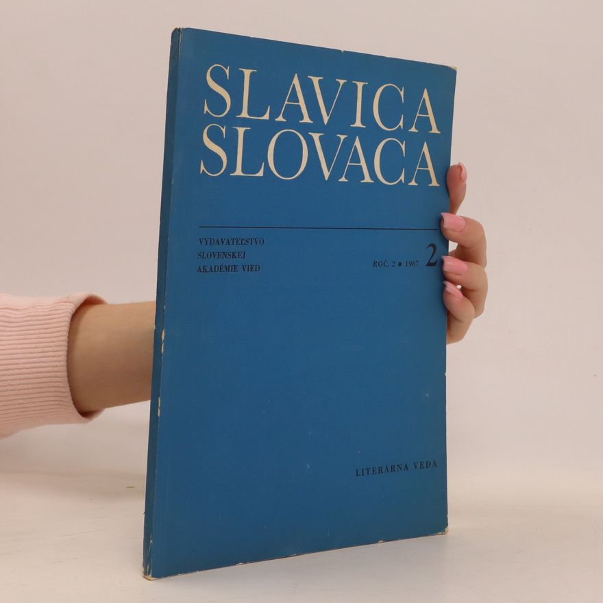 Various authors Slavica Slovaca, roč. 2