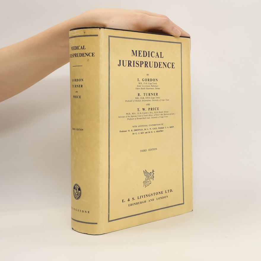 Kolektiv autorů Medical Jurisprudence