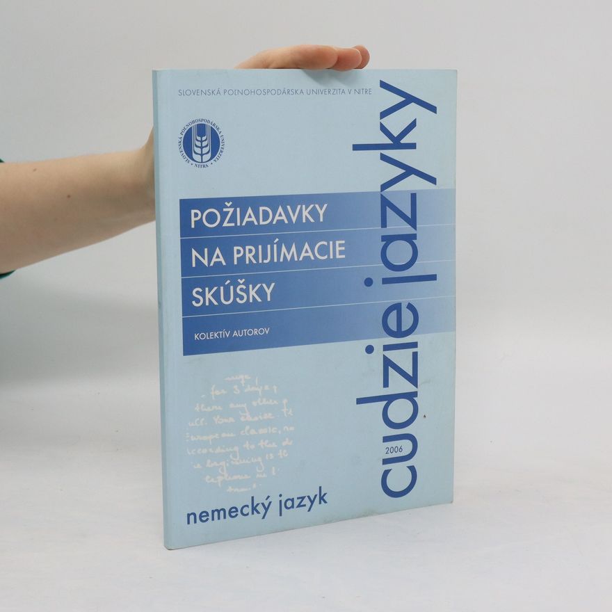Various authors Požiadavky na prijímacie skúšky