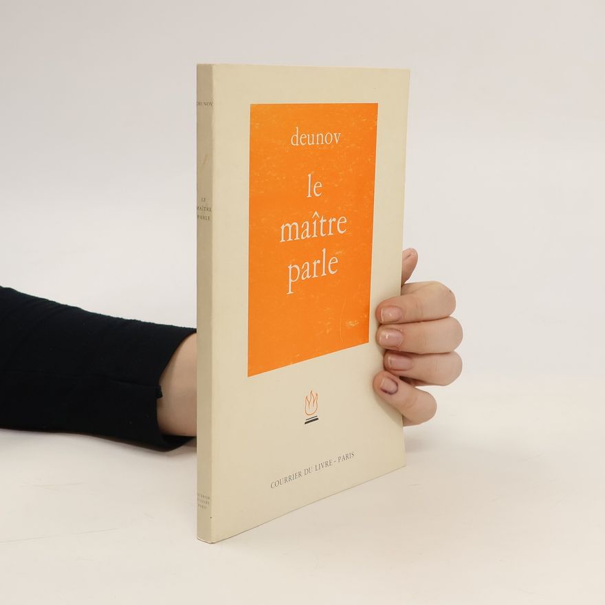 Petar Danow Le maître parle