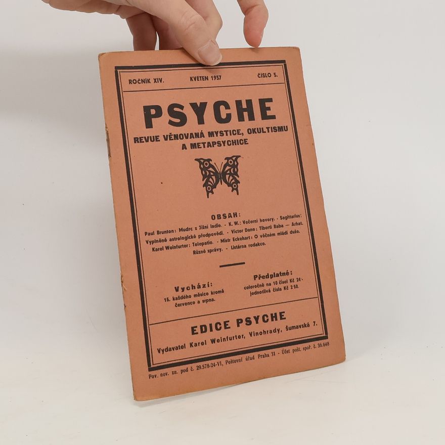 Various authors Psyche 5/1937