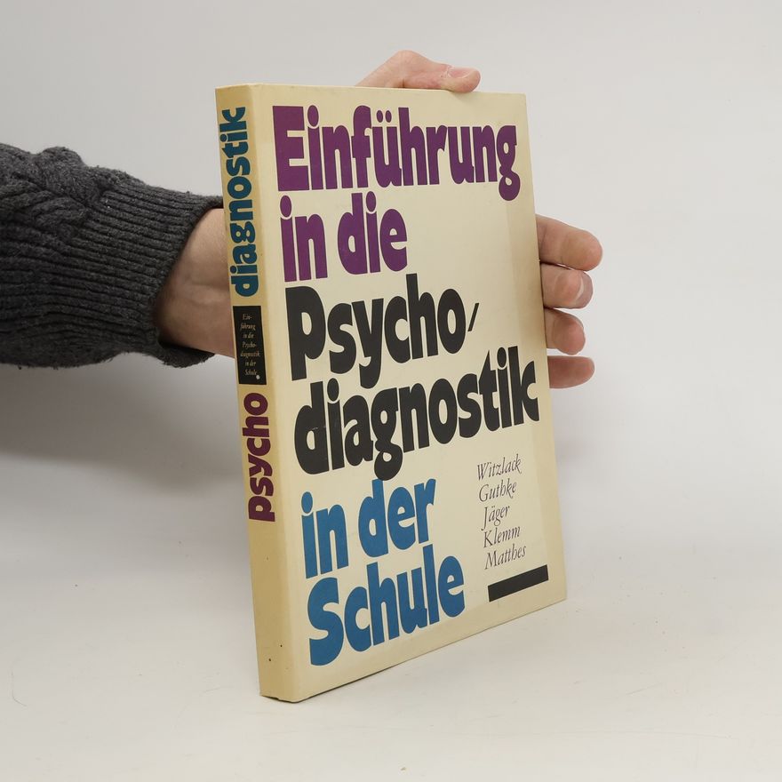 Gerhard Witzlack Einführung in die Psychodiagnostik