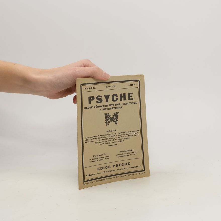 Kolektiv autorů Psyche 8/1938