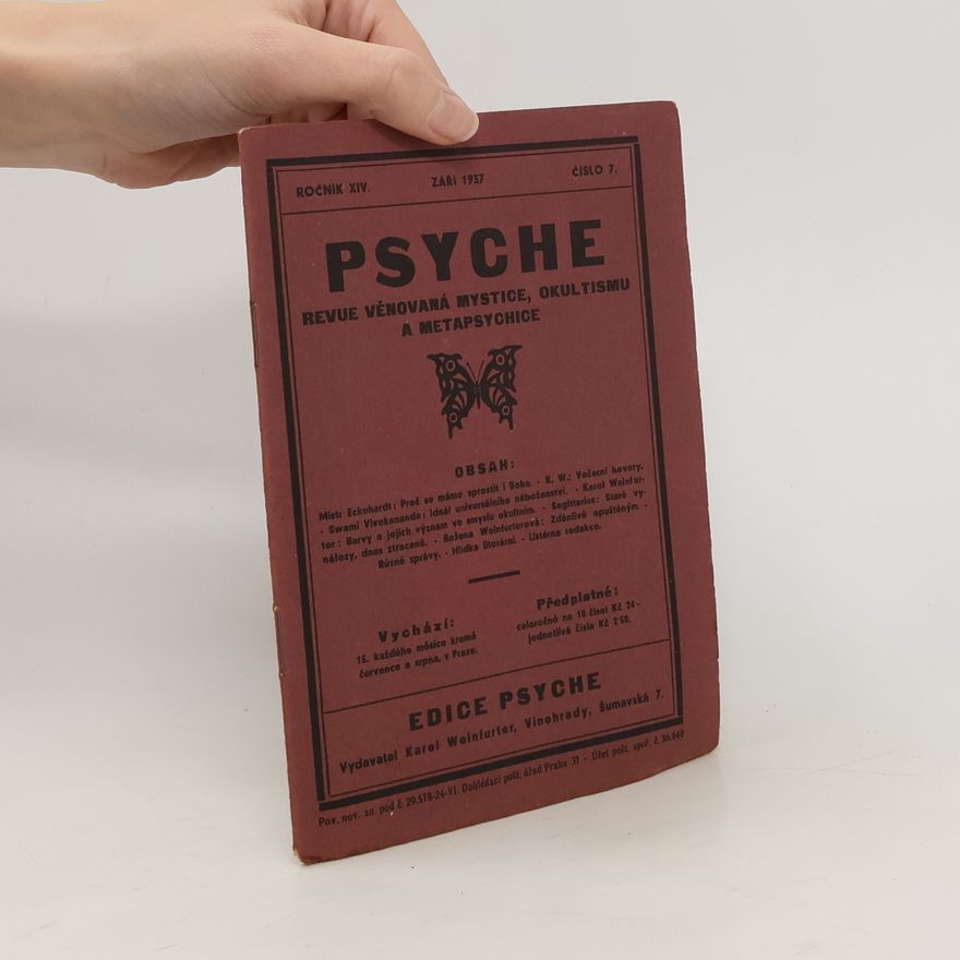 Kolektiv autorů Psyche 7/1937