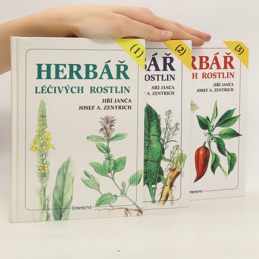 Jiří Janča Herbář léčivých rostlin 1.-3. díl