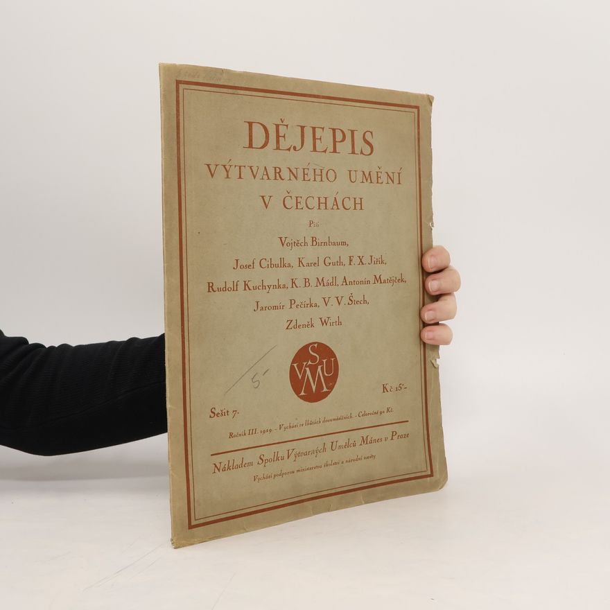 Auteurscollectief Dějepis výtvarného umění v Čechách, ročník III., sešit 7