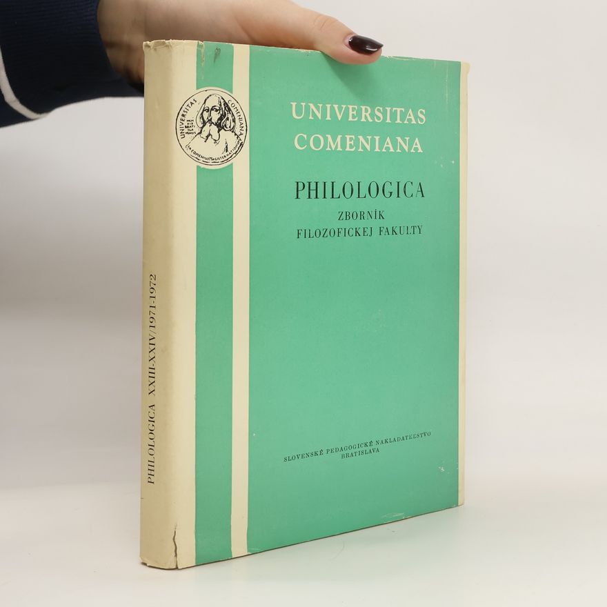Autorenkollektiv Philologica. Zborník Filozofickej fakulty