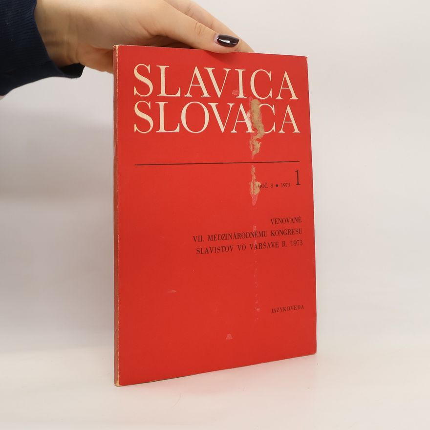 Various authors Slavica Slovaca 1/1973
