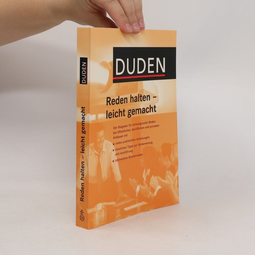 Sylvia Schmitt Duden, Reden halten - leicht gemacht