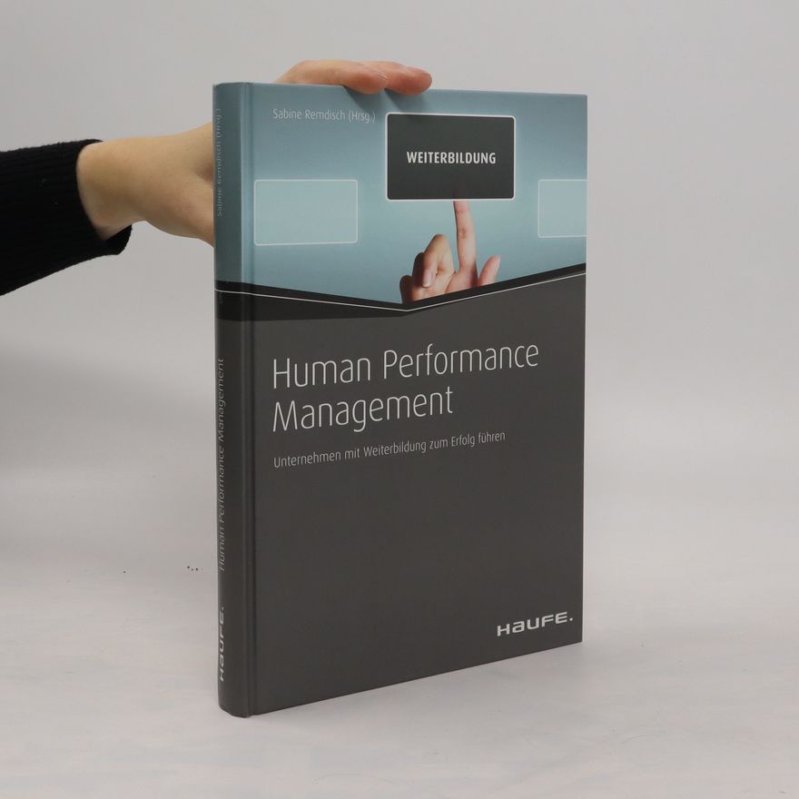 Sabine Remdisch Human performance management