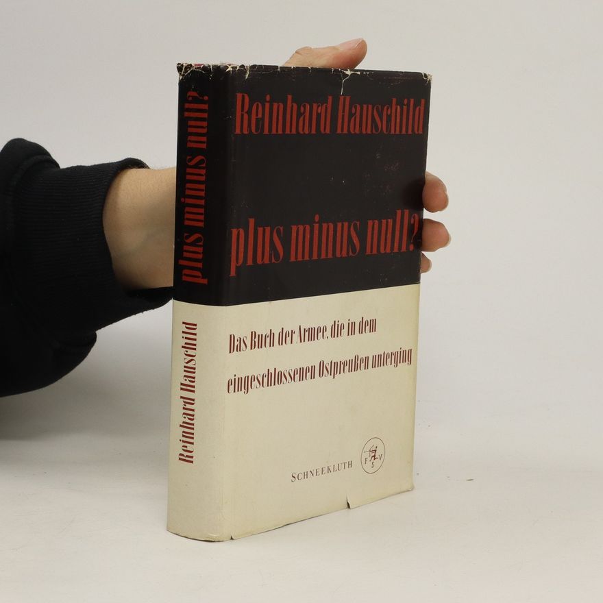 Reinhard Hauschild Plus minus null?
