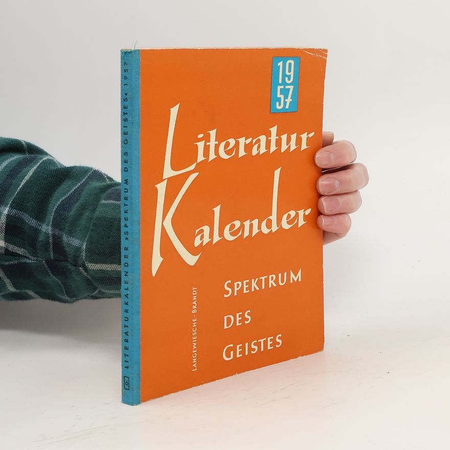 Various authors Literaturkalender. Spektrum des Geistes. 1957.
