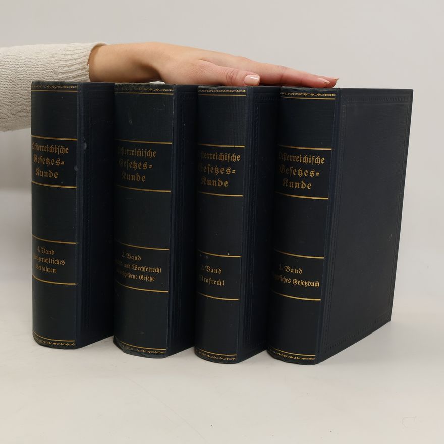 Kolektiv autorů Das allgemeine bürgerliche Gesetzbuch für das Kaisertum Österreich I-IV