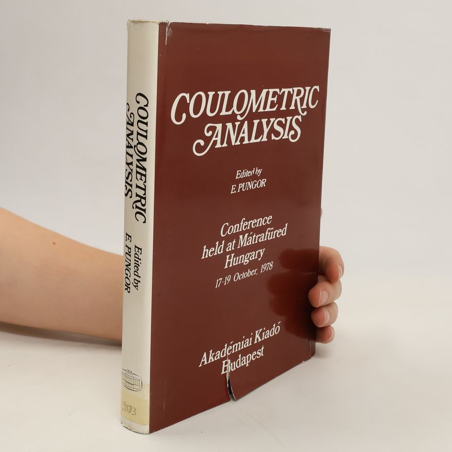 Collectif d'auteurs Coulometric analysis