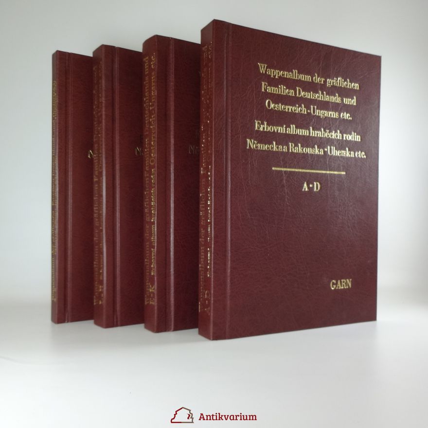 Ad M. Hildebrandt Wappenalbum der gräflichen Familien Deutschlands und Österreich-Ungarns etc. A-Z
