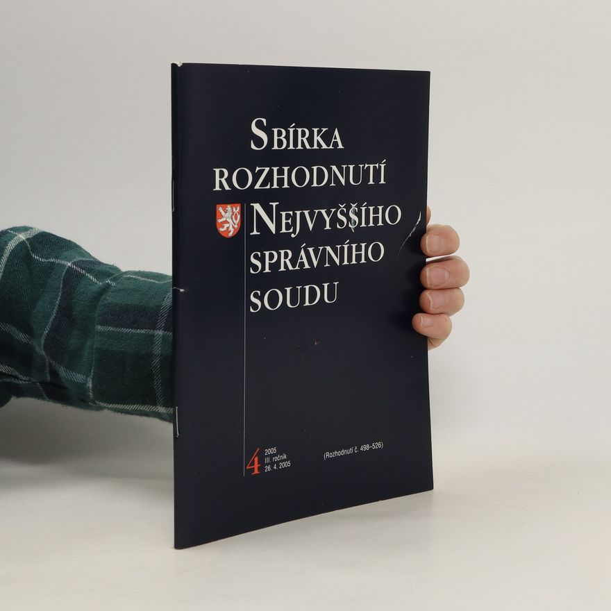 Kolektiv autorů Sbírka rozhodnuti Nejvyššího soudu 4/2005