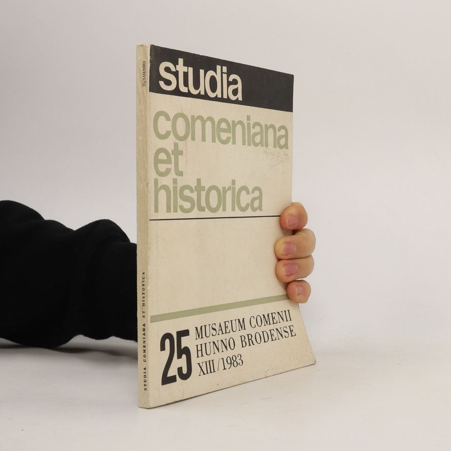 Collectif d'auteurs Comeniana et historica