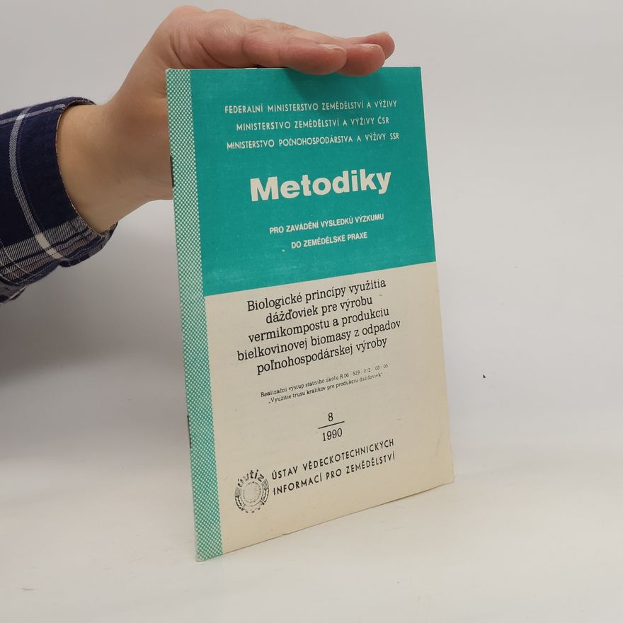Kolektiv autorů Metodiky pro zavádění výsledků výzkumu do zemědělské praxe 2/1990