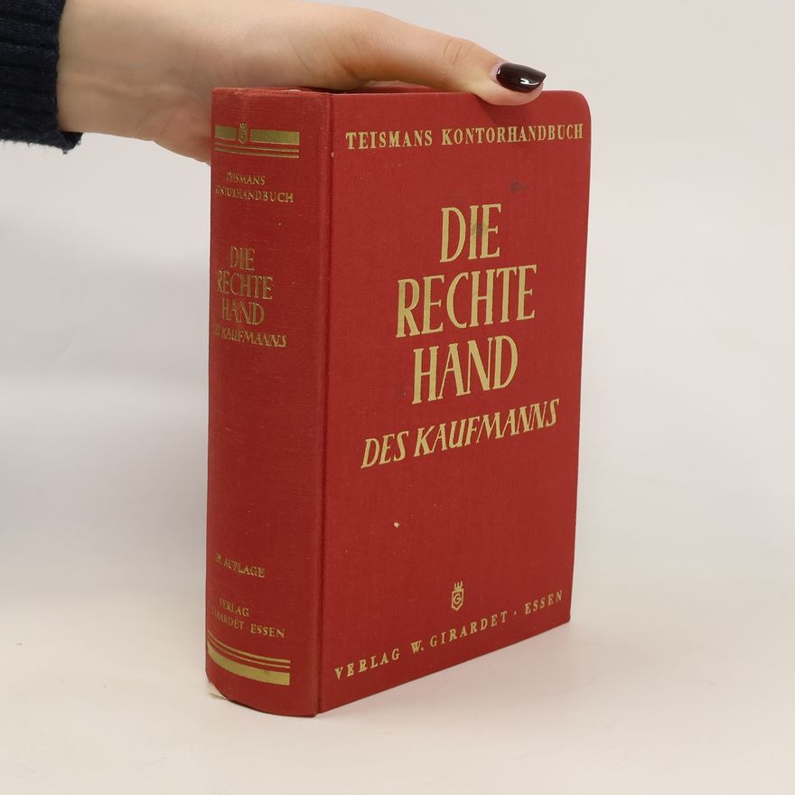 Autorenkollektiv Die rechte Hand. Des Kaufmanns