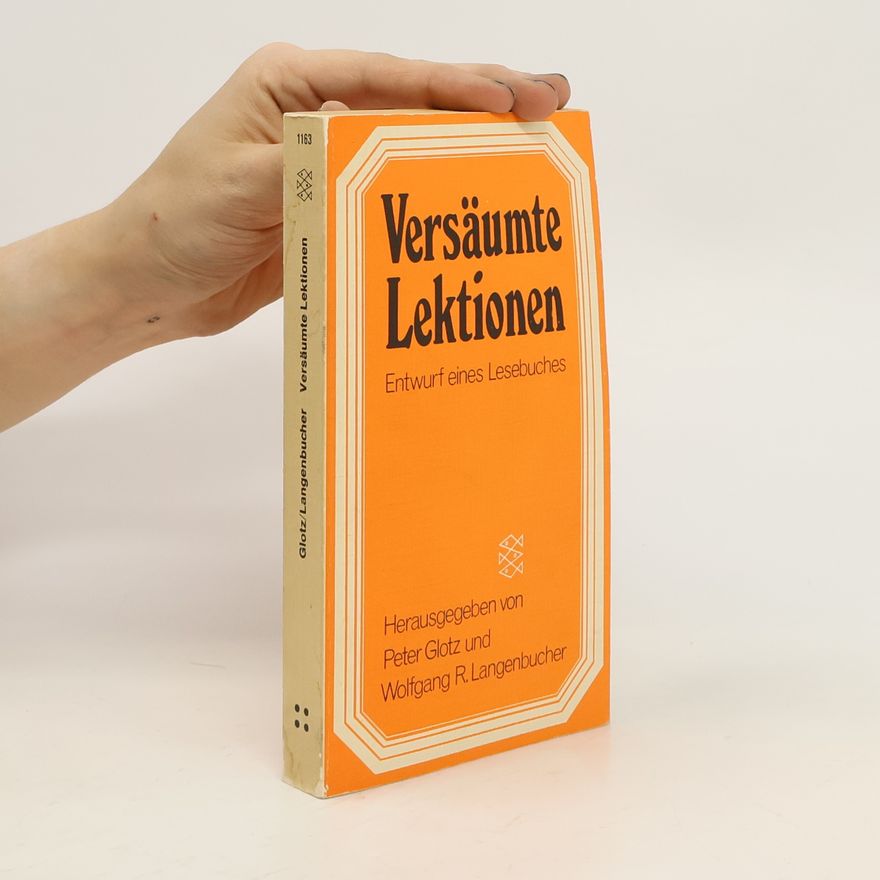 Peter Glotz Versäumte Lektionen